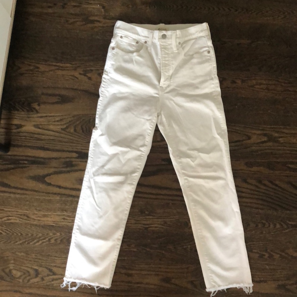 Madewell The Perfect Vintage Raw Hem Jeans